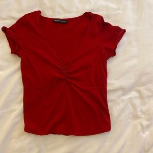 Brandy red tee